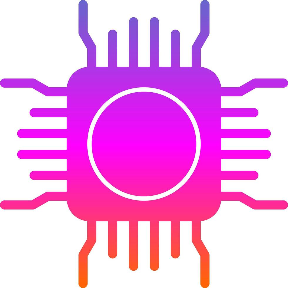 diseño de icono de vector de cpu