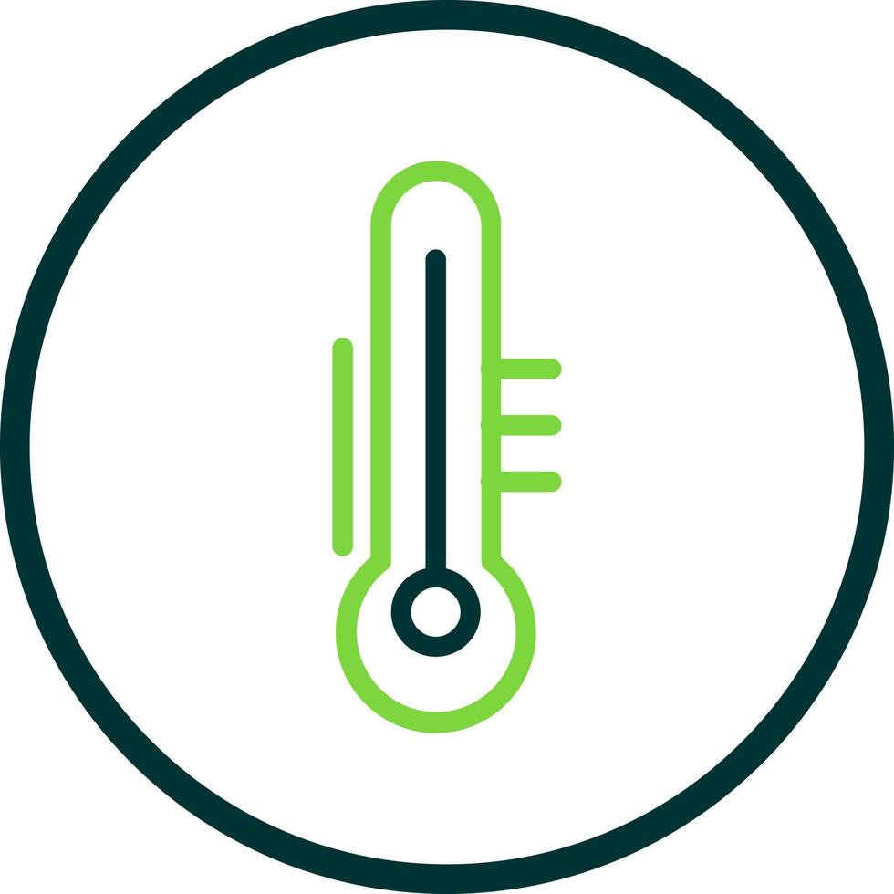 Thermometer Three Quarters vector