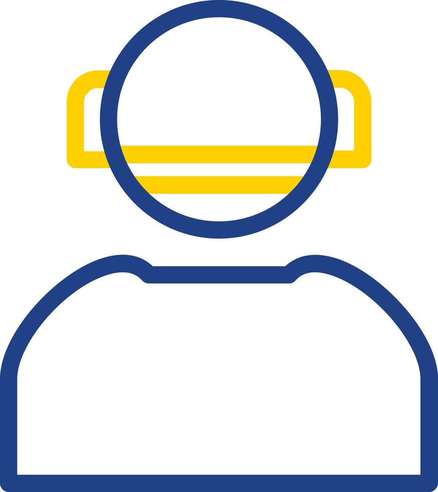 User Astronaut Vector Icon Design
