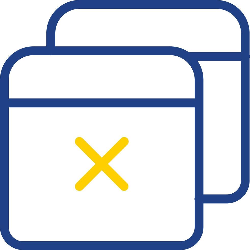 Window Close Vector Icon Design