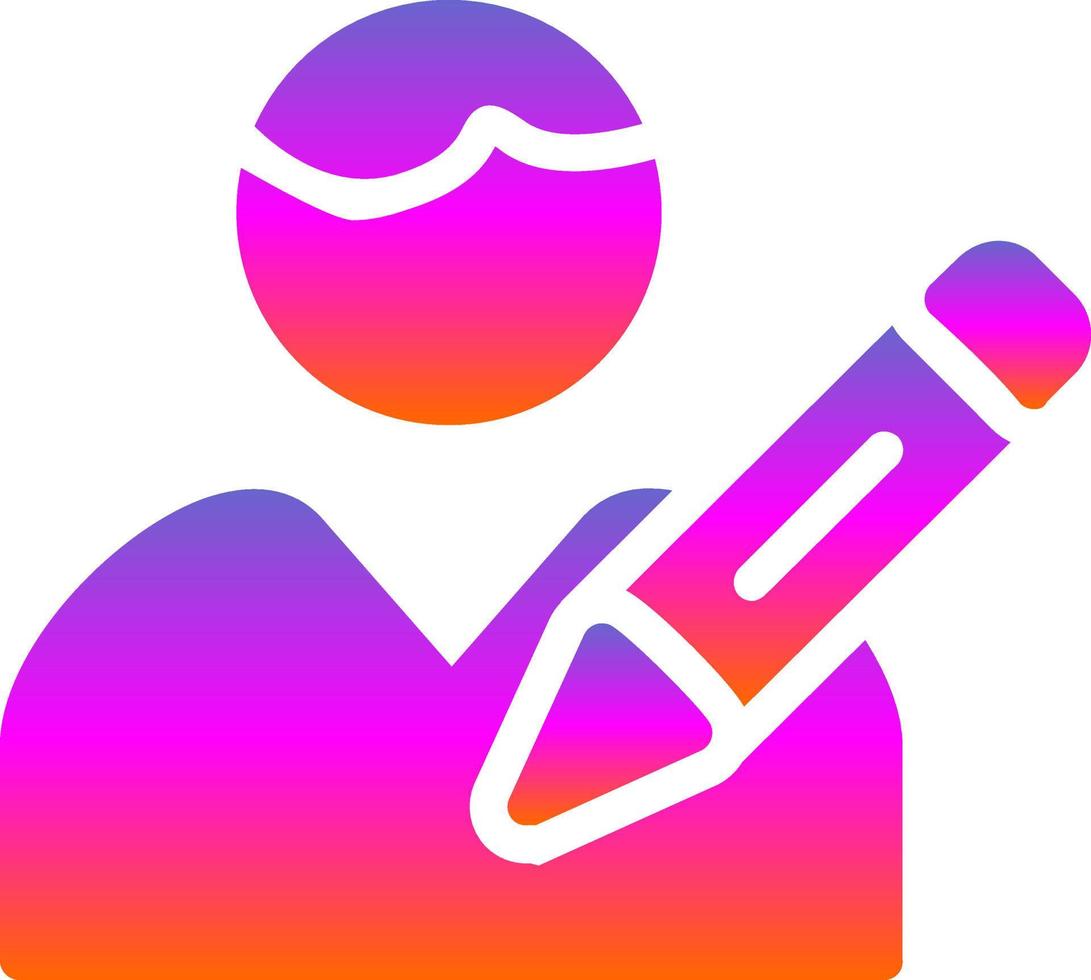 User Edit Vector Icon Design