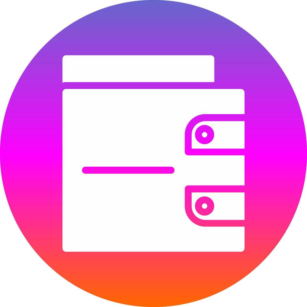 Wallet Vector Icon Design