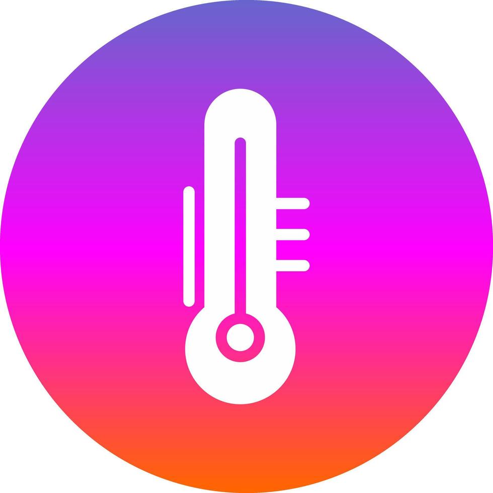 Thermometer Three Quarters vector