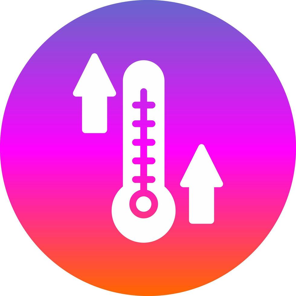 Temperature High Vector Icon Design