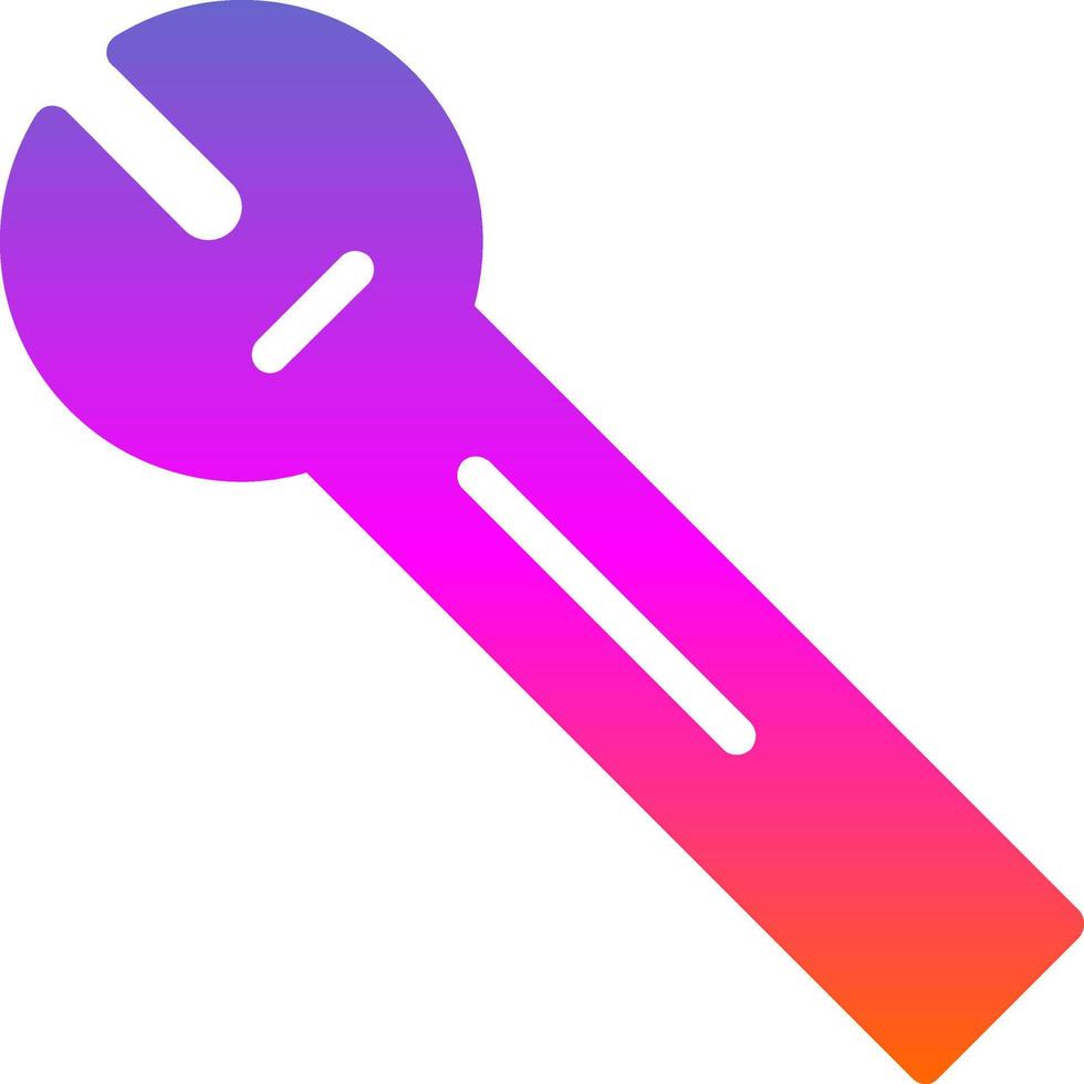 Wrench Vector Icon Design