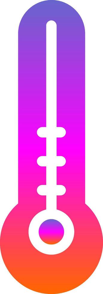 Thermometer Full Vector Icon Design