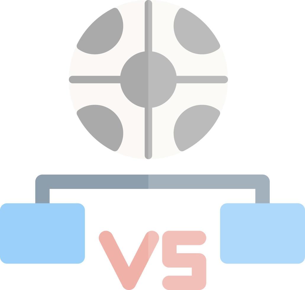 Game Tournament Line Vector Icon Design