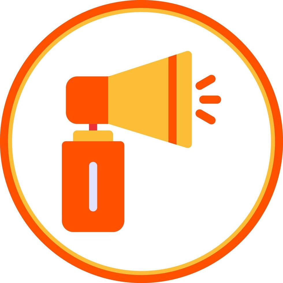 Air Horn Vector Icon Design