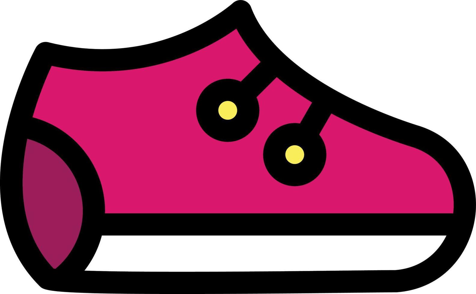 Baby Shoes Vector Icon Design