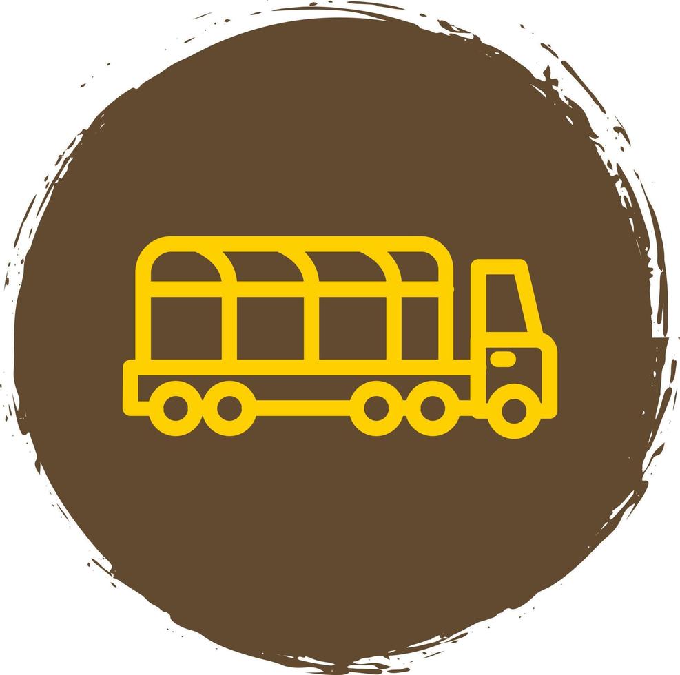 Trailer Vector Icon Design