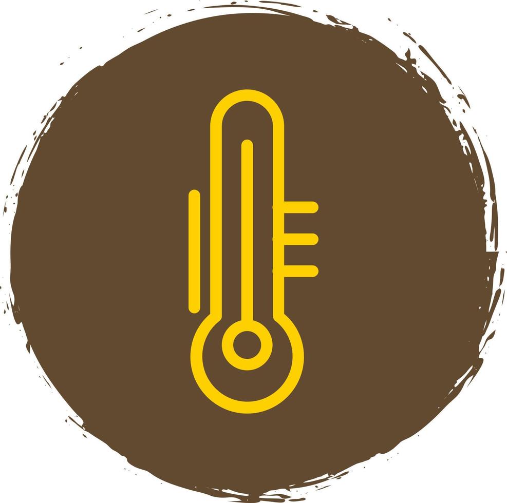 Thermometer Three Quarters vector