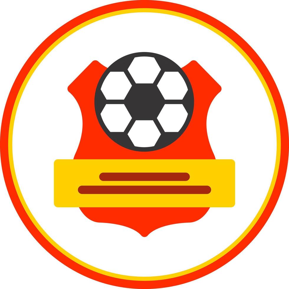 Football Club Vector Icon Design