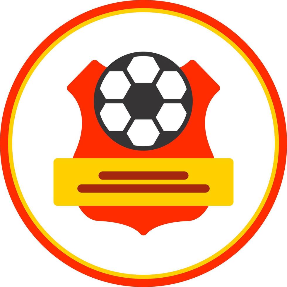 diseño de icono de vector de club de fútbol