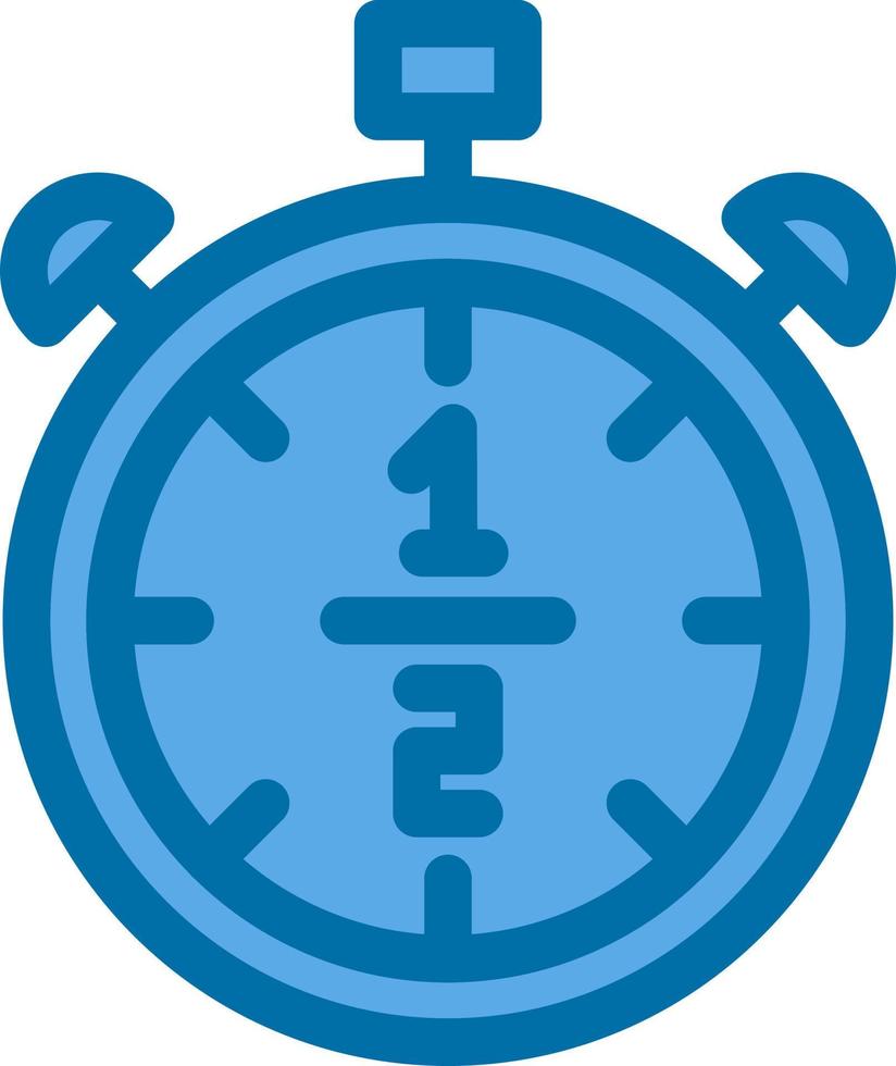 Half Time Vector Icon Design