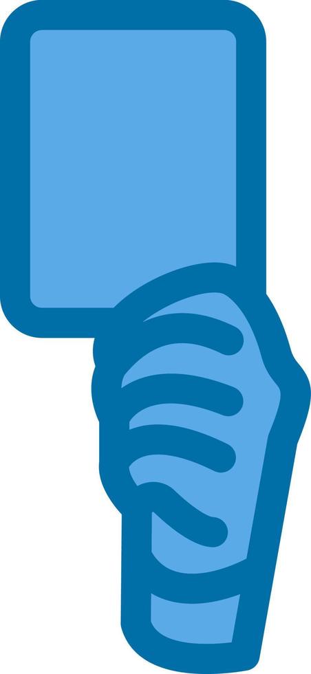 Yellow Card Vector Icon Design