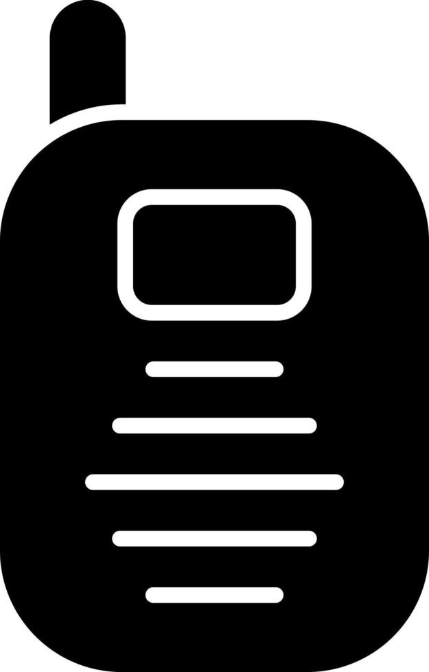 Baby Monitor Vector Icon Design