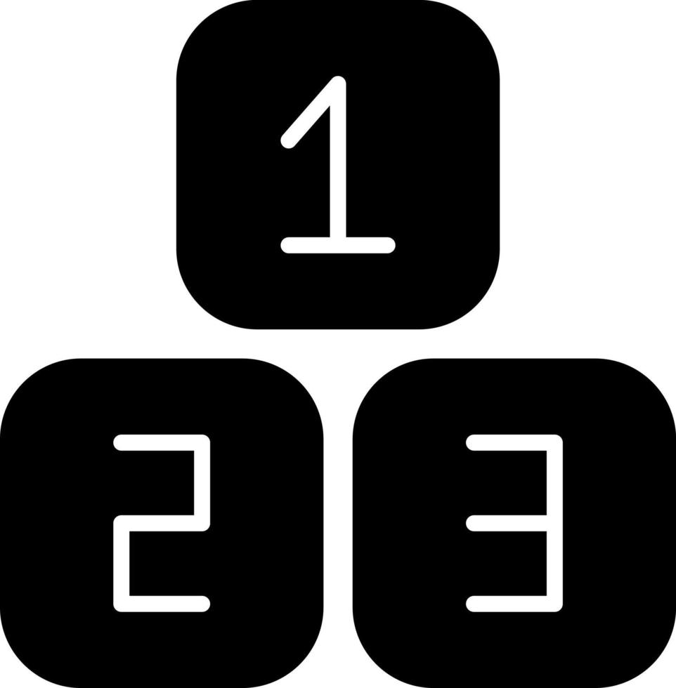 Blocks Vector Icon Design