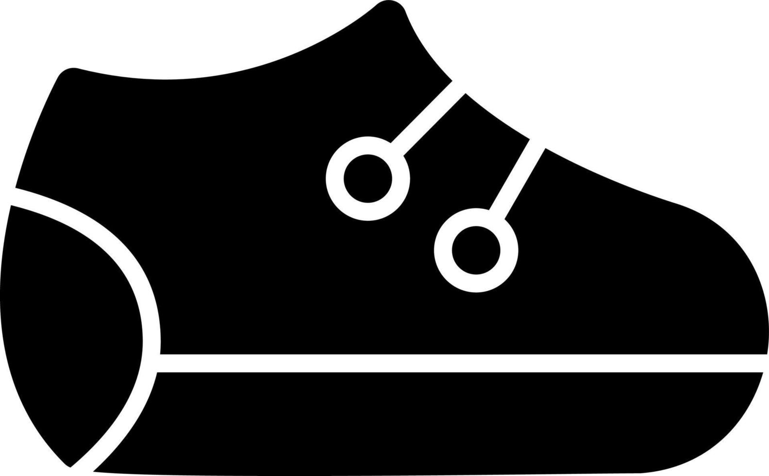 Baby Shoes Vector Icon Design