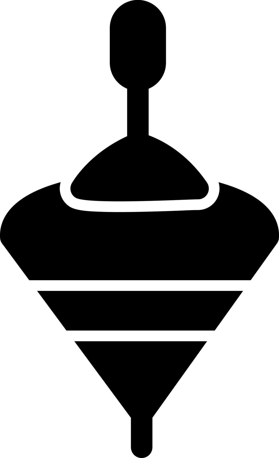 Spinning Top Vector Icon Design 15317012 Vector Art at Vecteezy