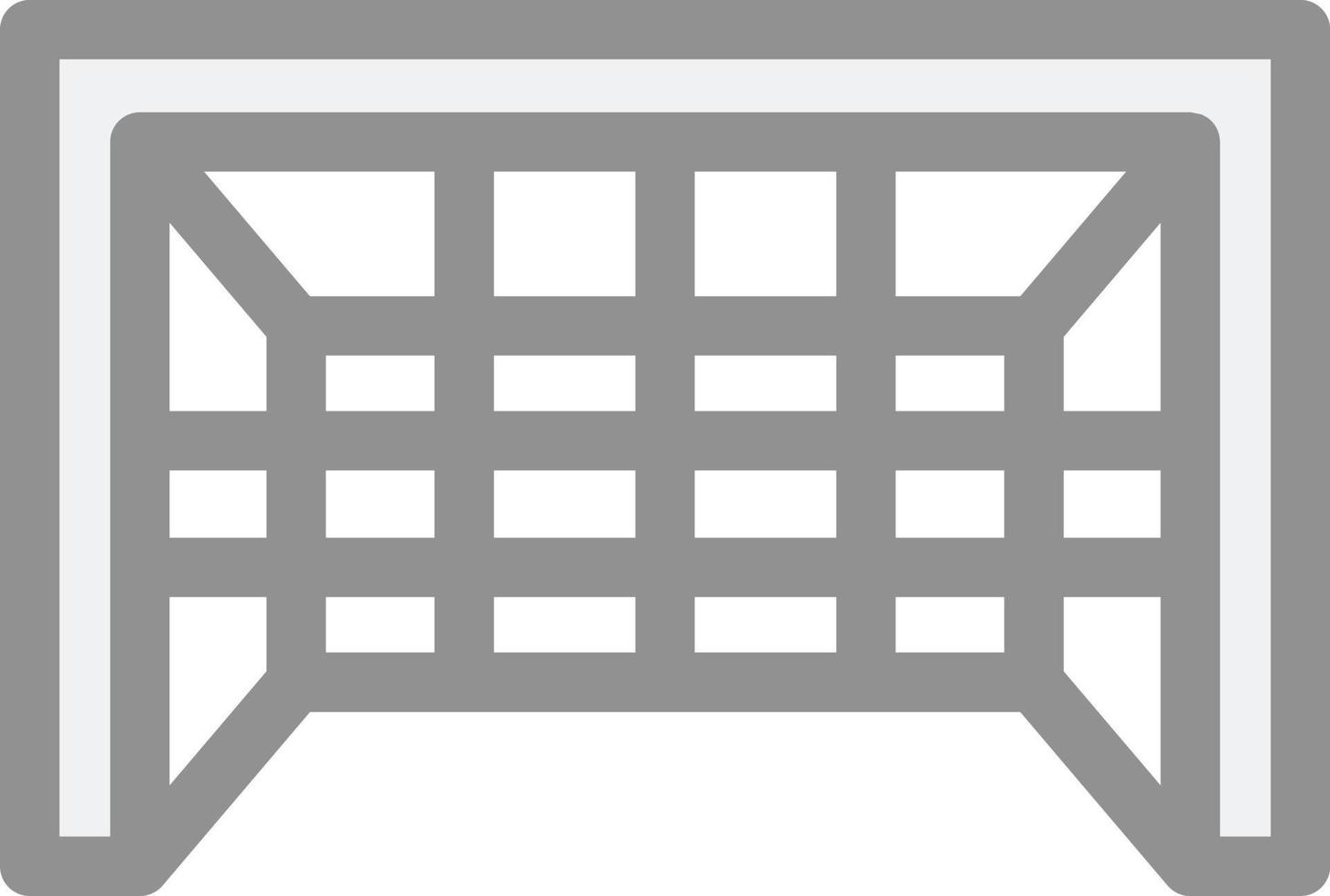 Goal Post Vector Icon Design