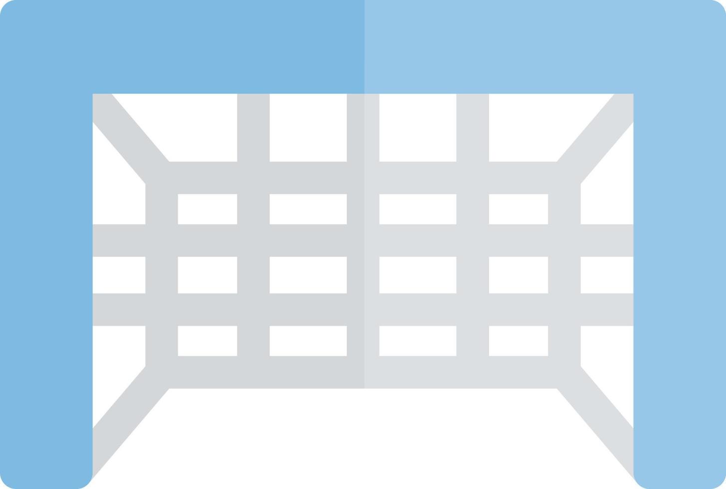 Goal Post Vector Icon Design