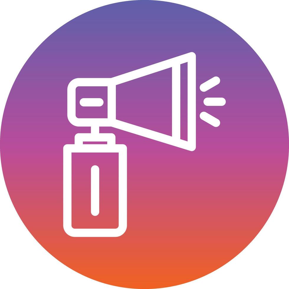 Air Horn Vector Icon Design