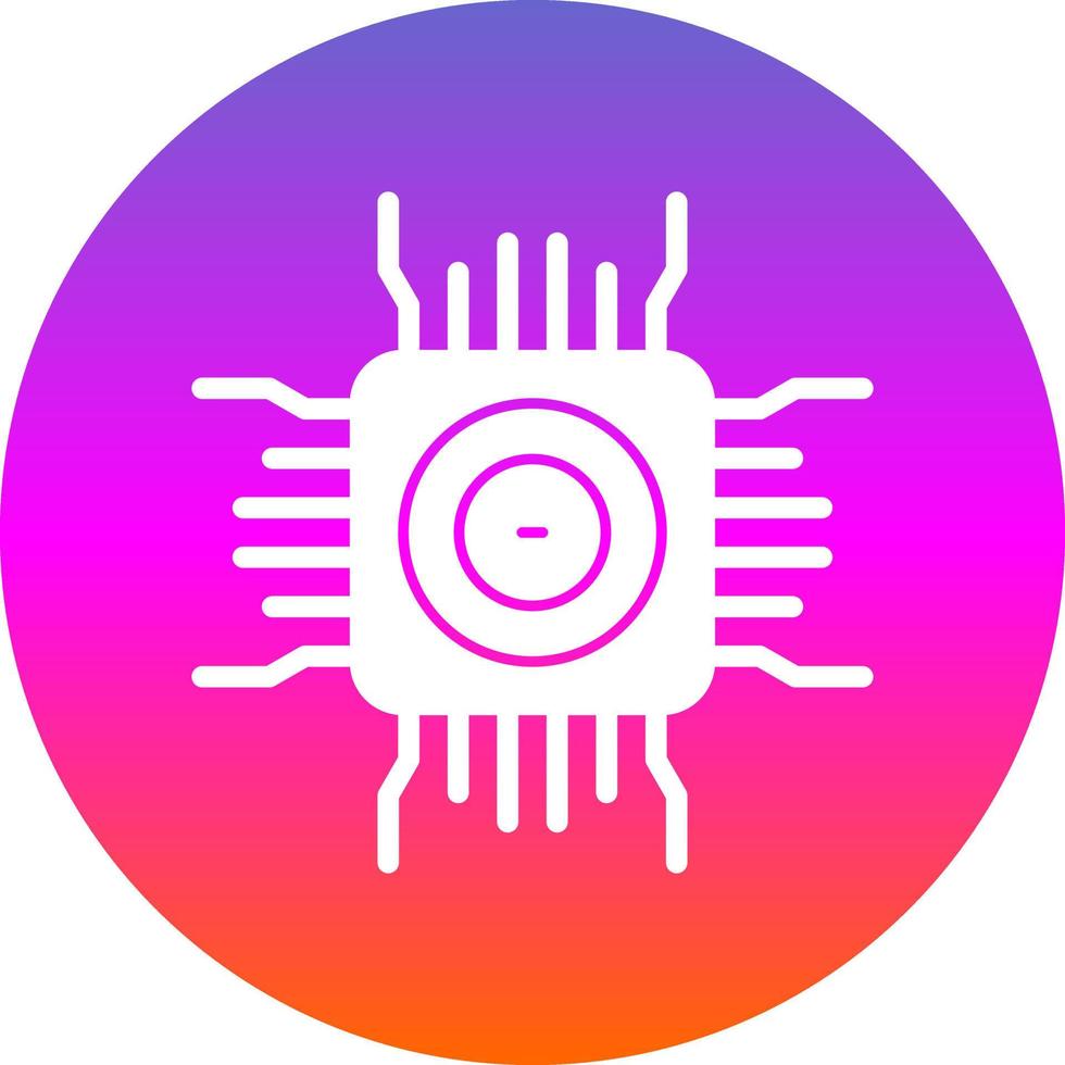 diseño de icono de vector de cpu