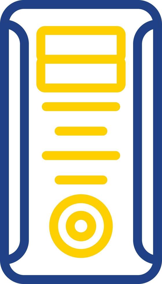 Computer Tower Vector Icon Design