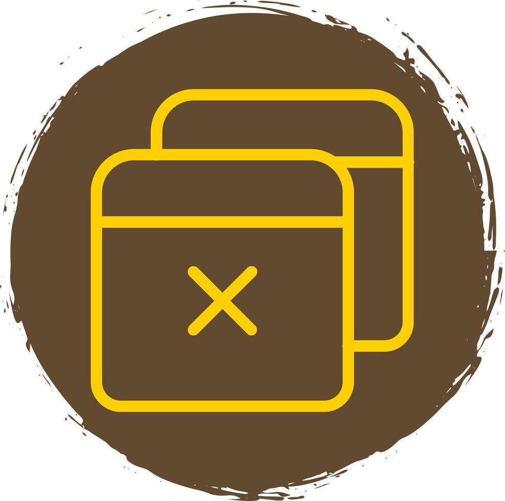 Window Close Vector Icon Design