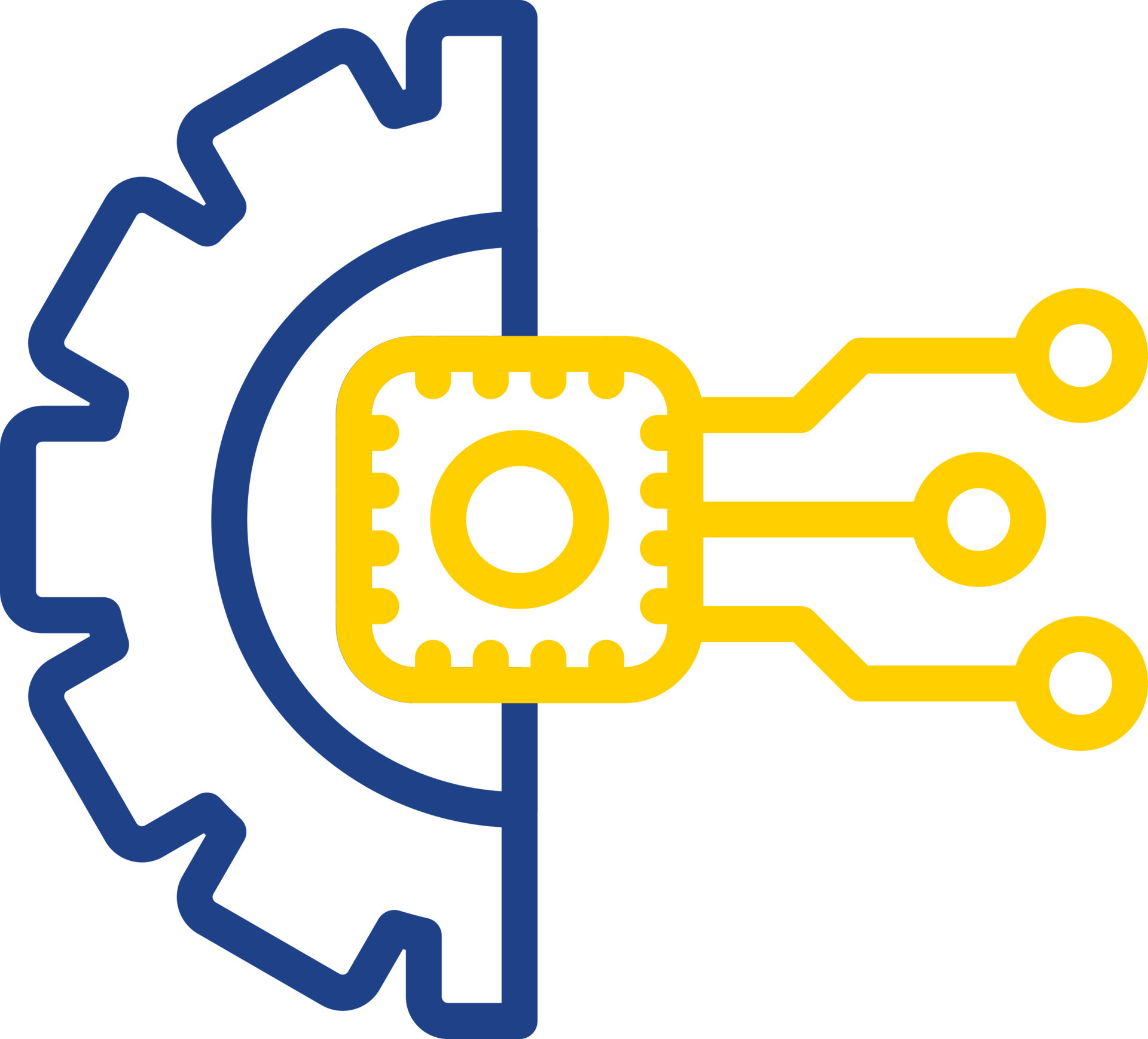 Automation Vector Icon Design 15317363 Vector Art at Vecteezy