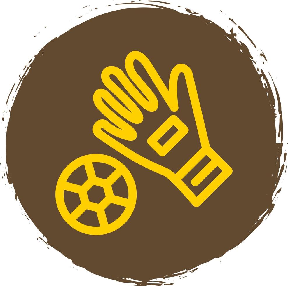Goalie Vector Icon Design