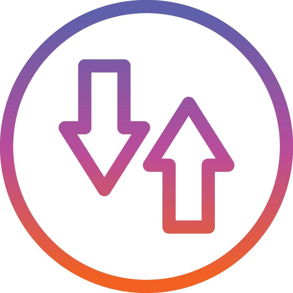 Swap Vector Icon Design