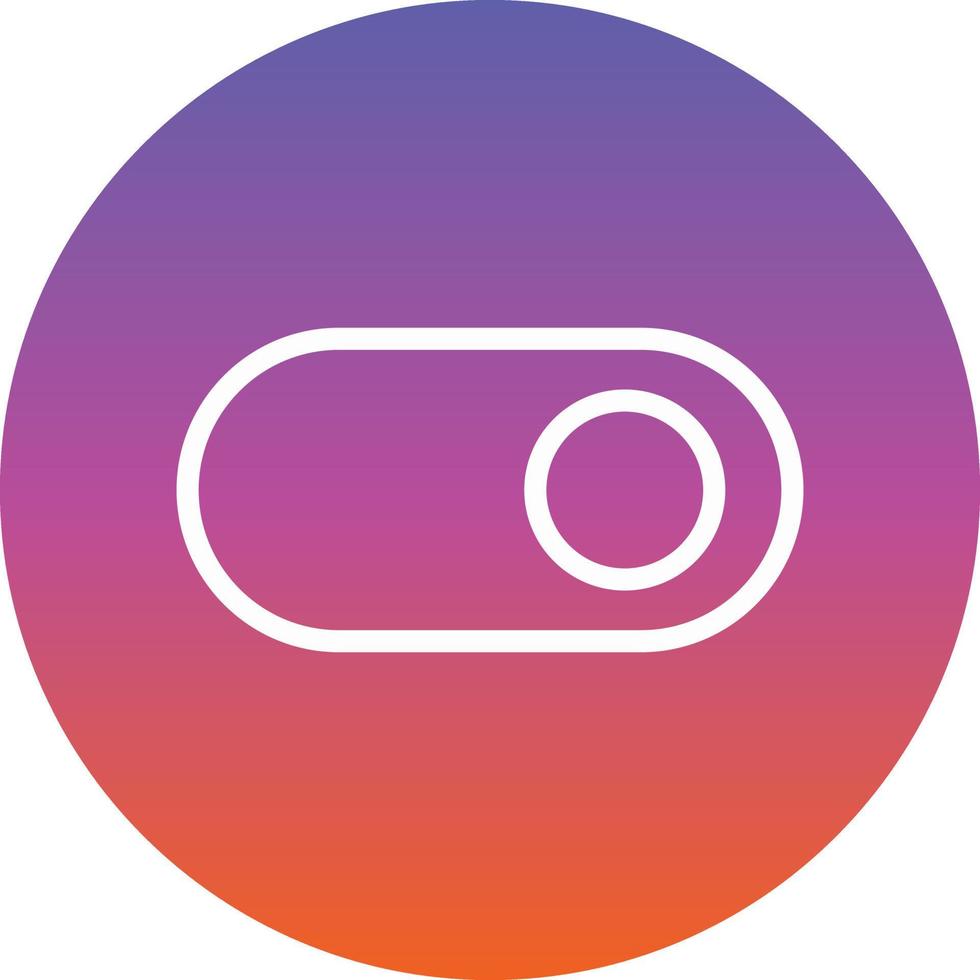 Toggle Right Vector Icon Design