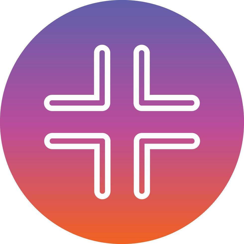 Minimize Vector Icon Design