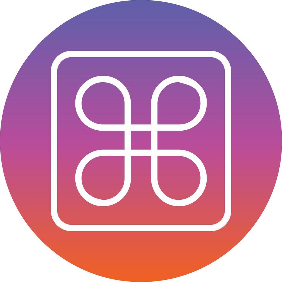 Command Vector Icon Design