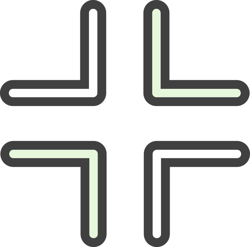 Minimize Vector Icon Design