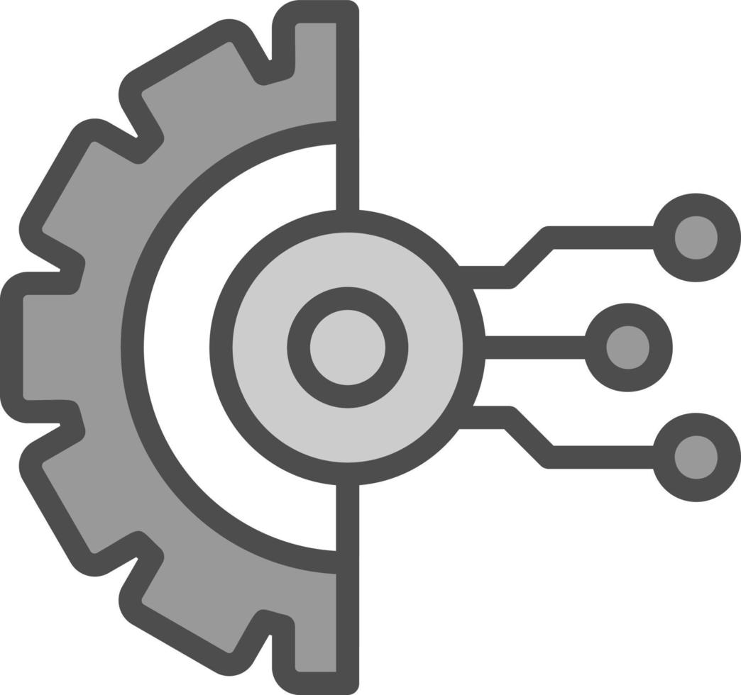 Digital Transformation Vector Icon Design