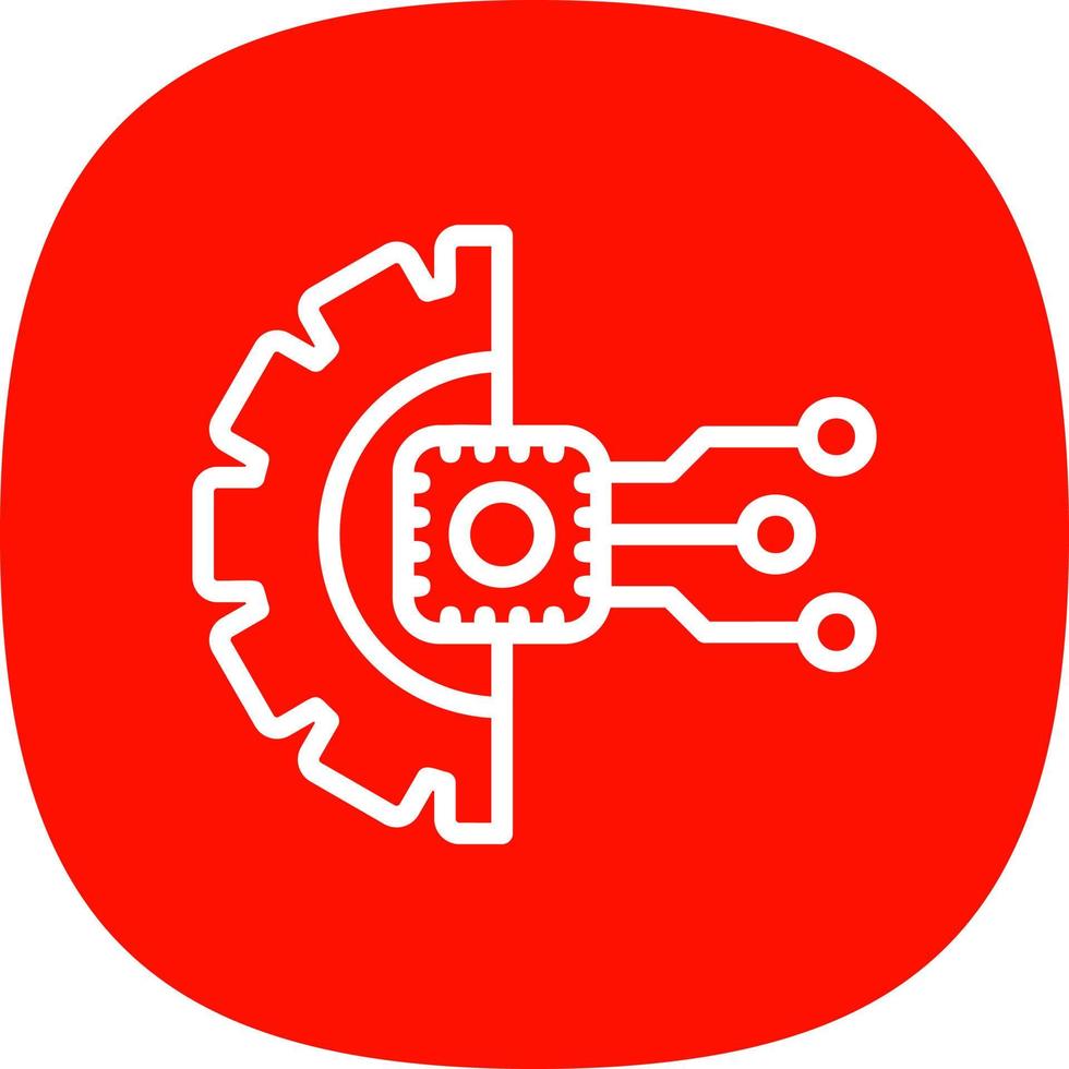 diseño de icono de vector de automatización