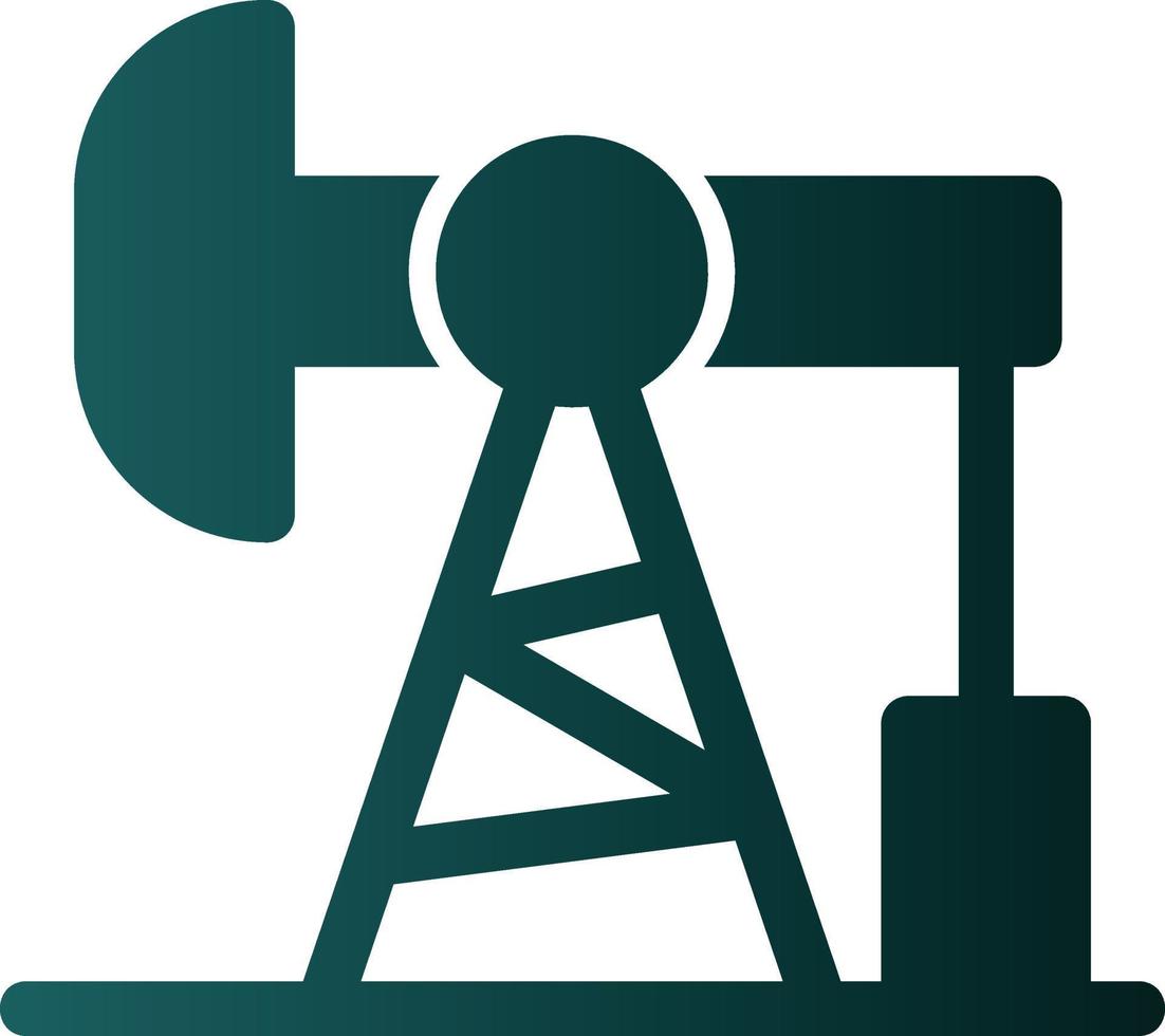 Oil Pump Vector Icon Design