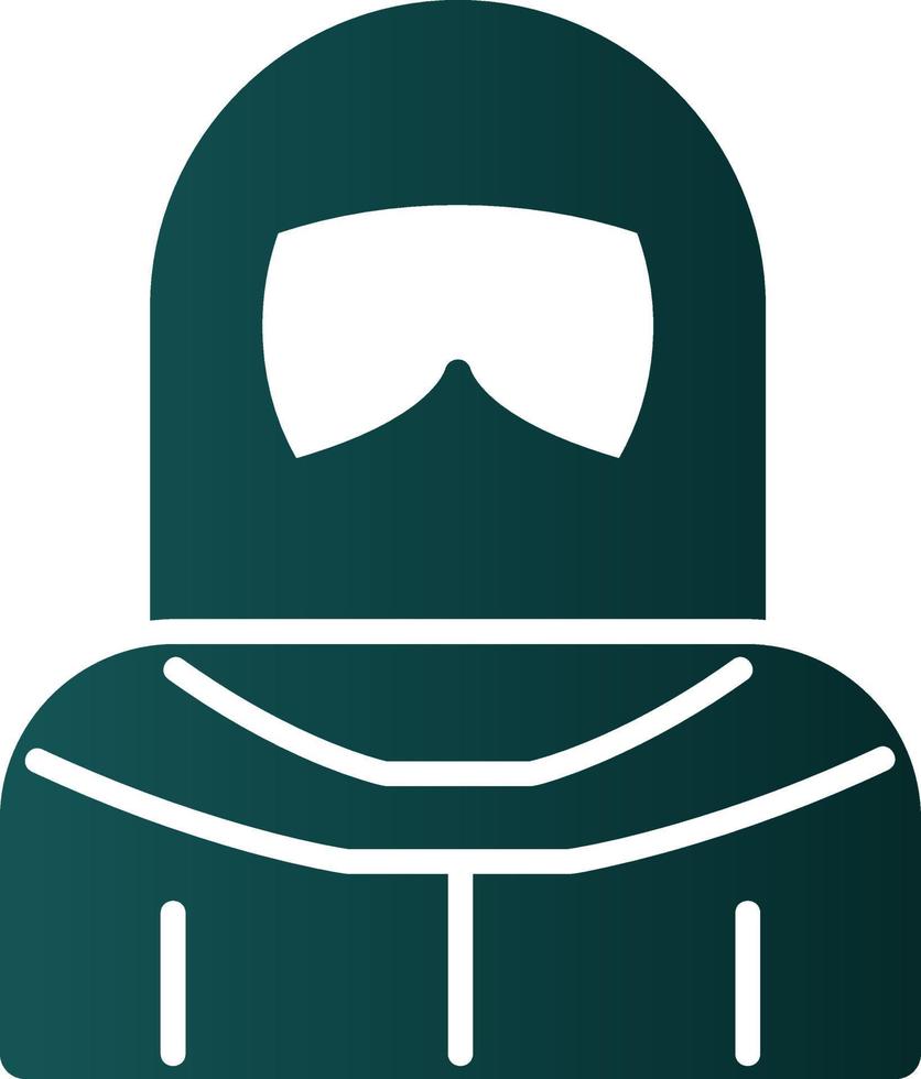 Female Bedouin Vector Icon Design