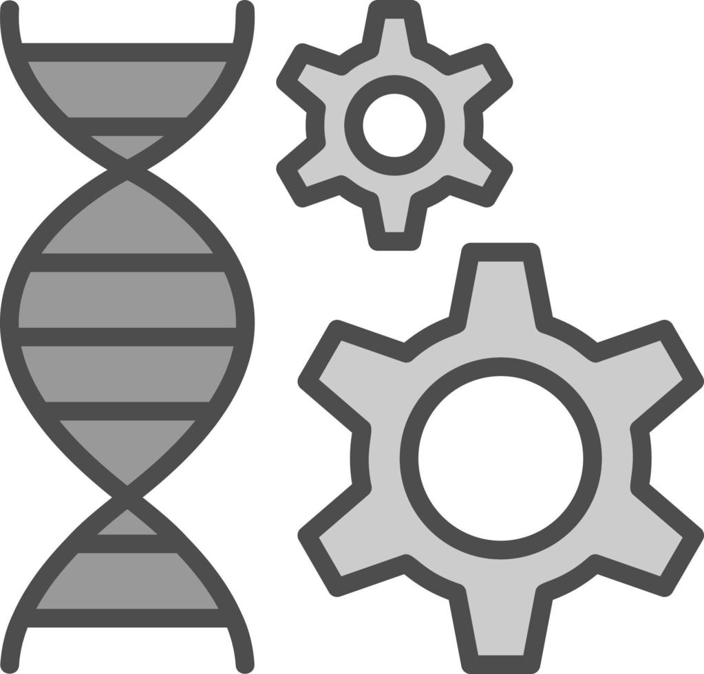 Genetic Engineering Vector Icon Design