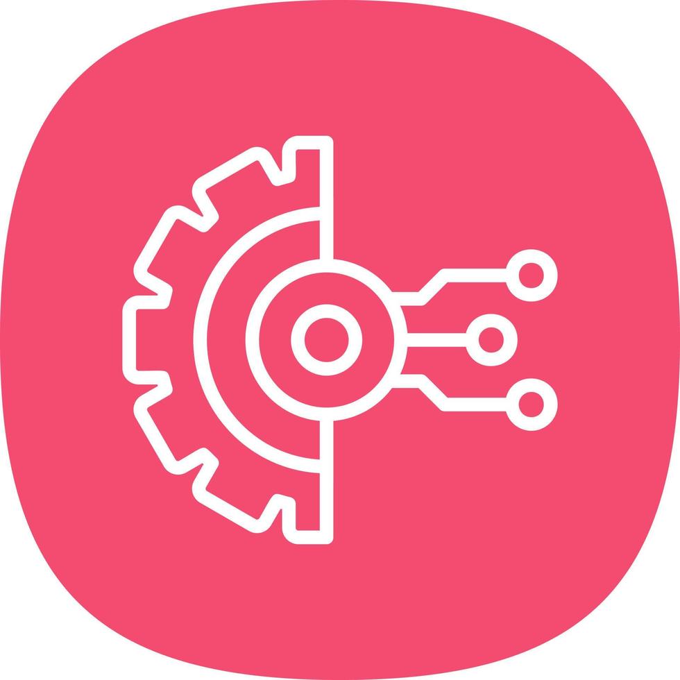 Digital Transformation Vector Icon Design