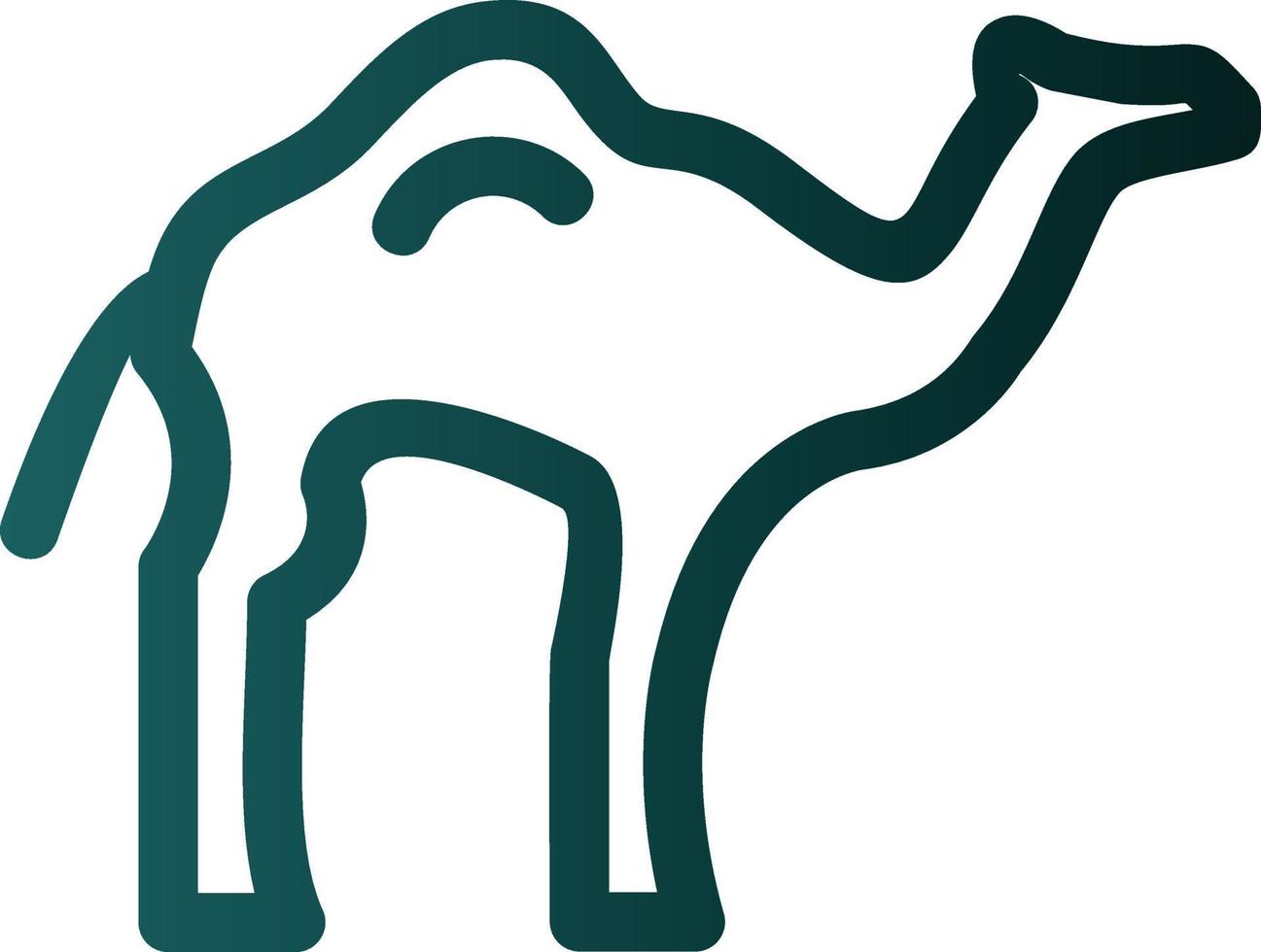 Camel Vector Icon Design