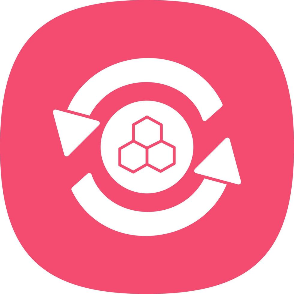 Cell Reprogramming Vector Icon Design