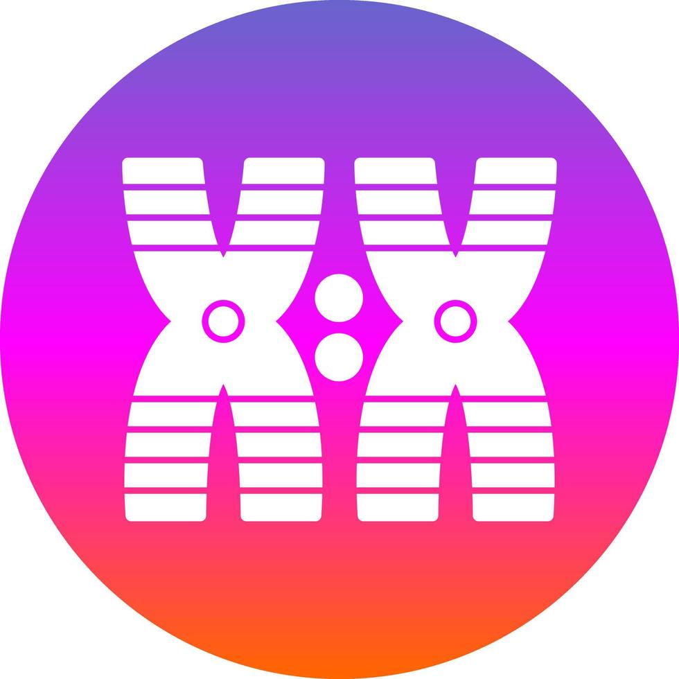 Chromosome Vector Icon Design