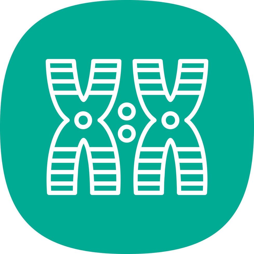 Chromosome Vector Icon Design