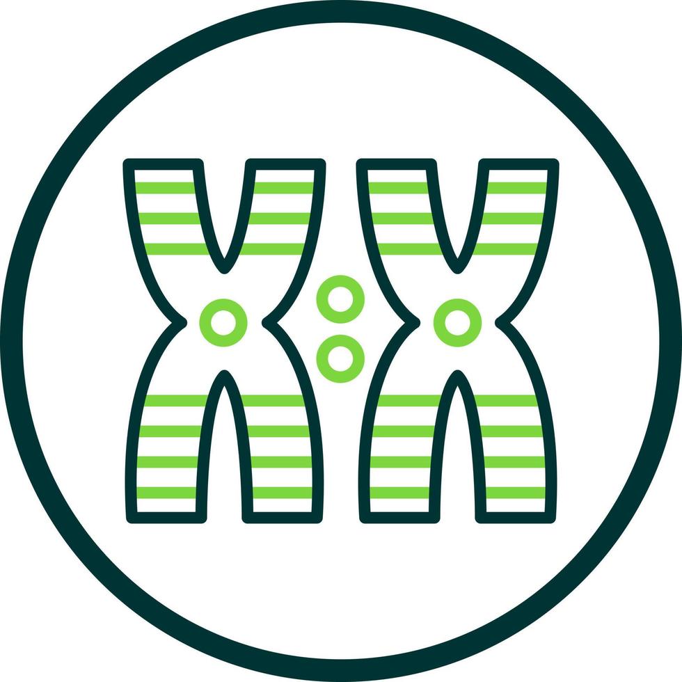 Chromosome Vector Icon Design