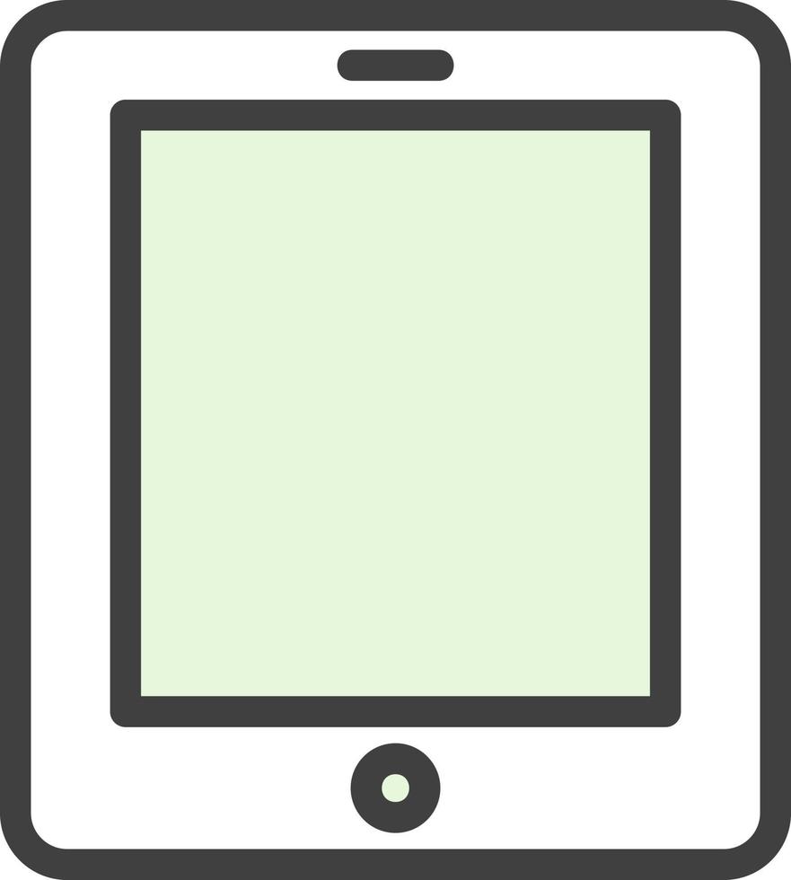 Tablet Vector Icon Design