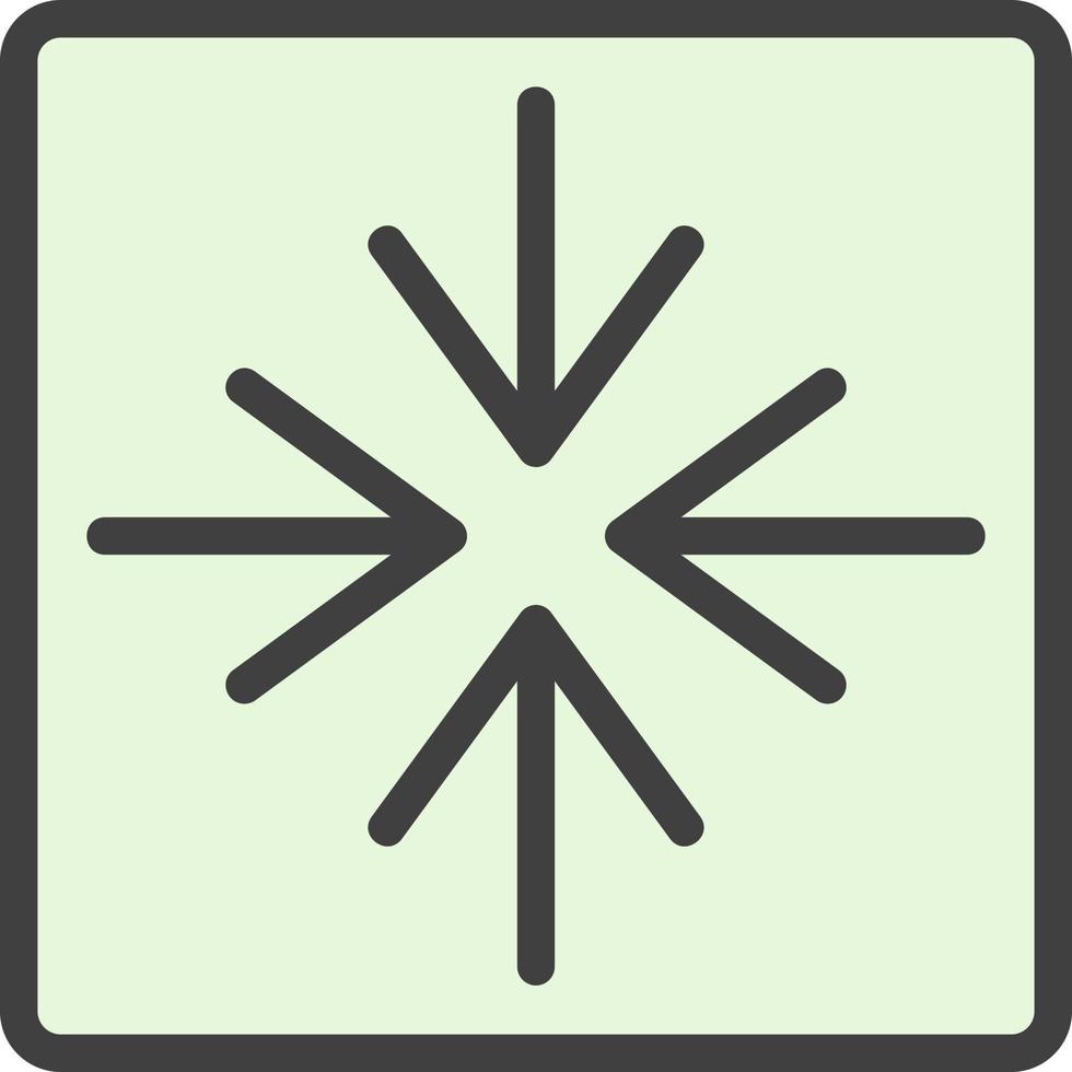 Minimize Vector Icon Design