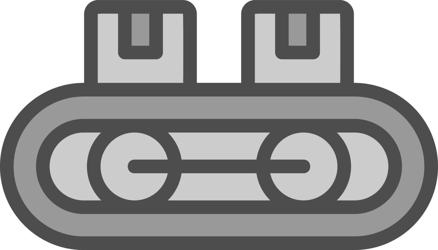 Conveyor Belt Vector Icon Design
